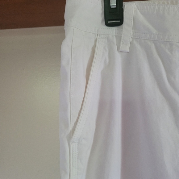 Rag & bone Fey High-Rise Wide Leg Cropped Pants in white Size 4 - Picture 8 of 14